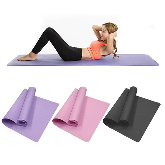 Yoga Mats Anti-slip Sport Fitness Mat Blanket For Exercise Yoga And Pilates Gymnastics Mat Fitness Equipment