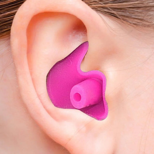 Durable Earplugs Classic Delicate Texture 1 Pair Waterproof Soft Earplugs Silicone Portable Ear Plugs Swimming Accessories